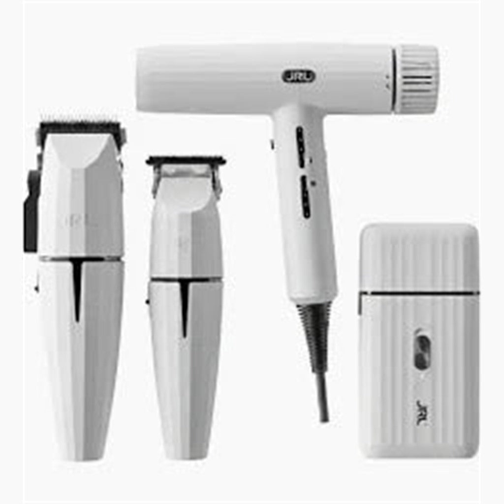 JRL Ghost Kit (Trimmer + Máquina + Afeitadora + Secador)